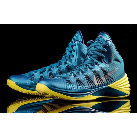 Nike Hyperdunk 2013 "Tropical Teal" (verde/amarelo)