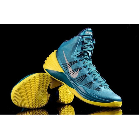 Nike Hyperdunk 2013 "Tropical Teal" (verde/amarelo)