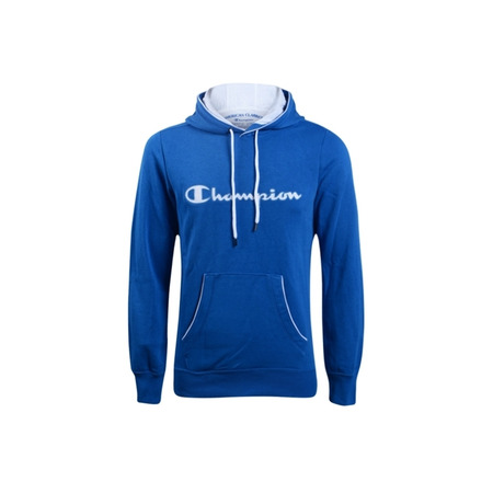 Champion Authentic Athletic Logo Hoodie Men´s (azul/branco)