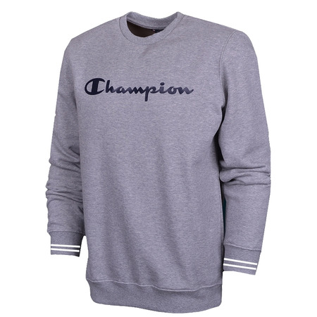 Champion Sudadera Authentic American Classic Logo (gris/marino)