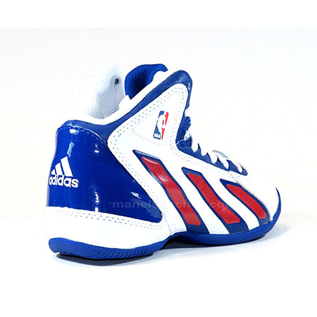 Adidas Daily Double 3 NBA Kids (white/blue/red)(35-40)