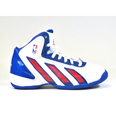 Adidas Daily Double 3 NBA Kids (white/blue/red)(35-40)