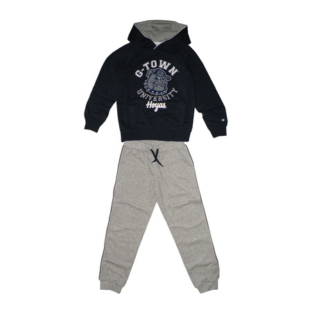 Champion University George Town Hoyas TrackSuit Kids(azul/cinza)