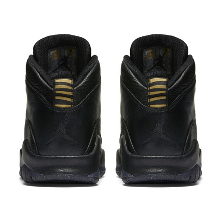 Air Jordan Retro 10 "NYC" Niñ@ (012/black/dark grey/metalic gold)