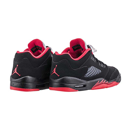 Air Jordan 5 Retro Low (GS) "Alternate 90" (001/black/gym red)