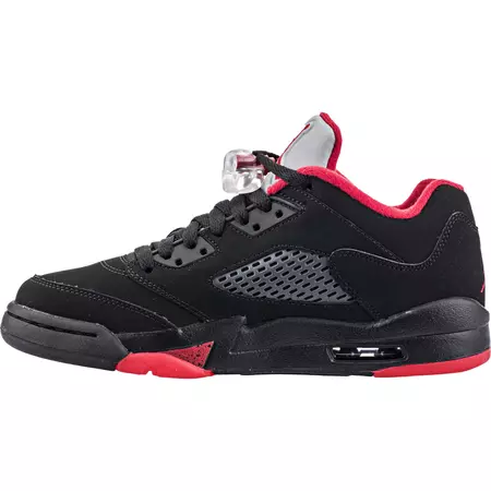 Air Jordan 5 Retro Low (GS) "Alternate 90" (001/black/gym red)