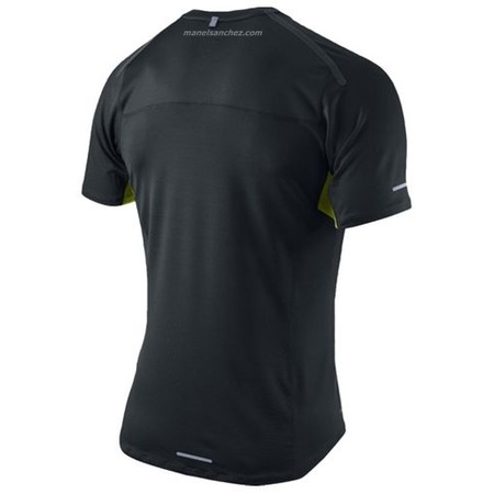 Nike Camiseta  Running Denier (011/negra)