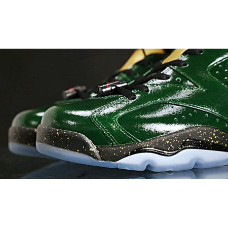 Air Jordan Retro VI "Champagne" (350/verde/dorado/negro/blanco)