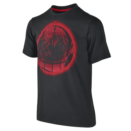 Camiseta Nike Glow Ball World (010/preto/vermelho)