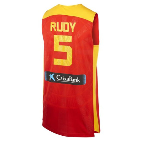 Camiseta de Juego de España "Rudy" (600/rojo/amarillo)