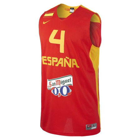 Spain Replica Basketball Shirt Pau Gasol (600/red/yelllow)