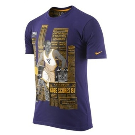 Kobe Dri-FIT Darko Men's T-Shirt (Court Purple/University Gold)