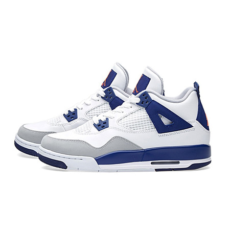 Air Jordan IV Retro (GS) "Deep Royal" (132/white/royal blue/wolf)