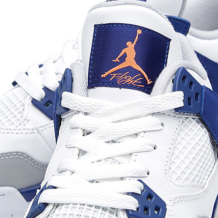 Air Jordan IV Retro (GS) "Deep Royal" (132/white/royal blue/wolf)