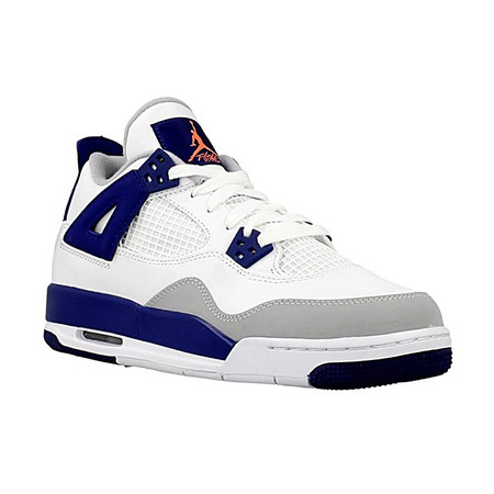 Air Jordan IV Retro (GS) "Deep Royal" (132/white/royal blue/wolf)