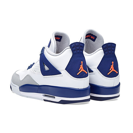 Air Jordan IV Retro (GS) "Deep Royal" (132/white/royal blue/wolf)