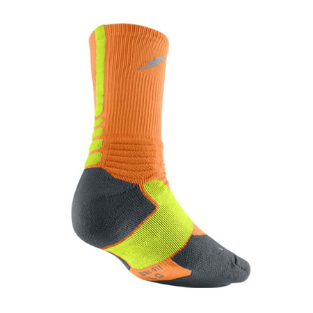 Calcetines Nike KD Hyper Elite Crew (877/bright citus/volt/negro)