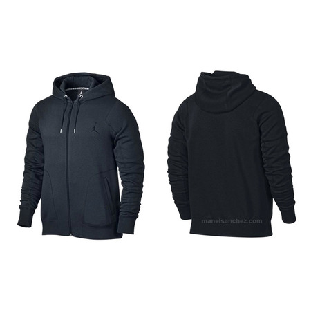 Jordan Sudadera Capucha 23/7 Full Zip Hoody (010/negro)