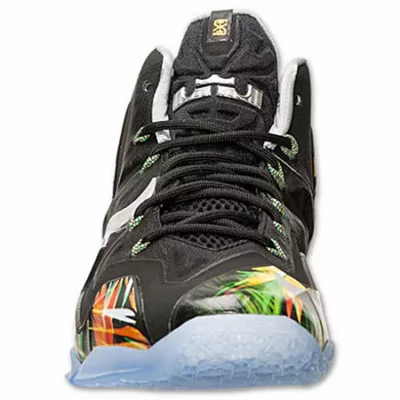 Lebron XI "Everglades" (006/negro/amarillo/verde/blanco/gris)