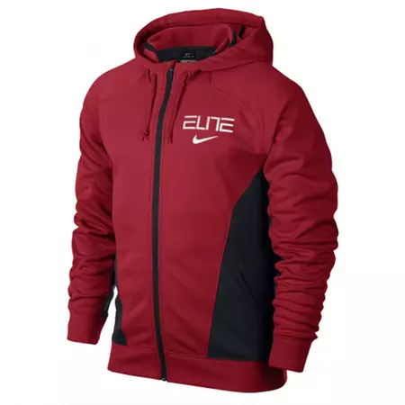 Sudadera Cap Nike Elite World Tour Full-Zip (650/red/black/wh)