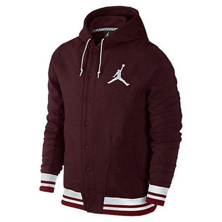 Jordan Varsity Hoody 2.0 "Burgundy" (634/burdeos/blanco)