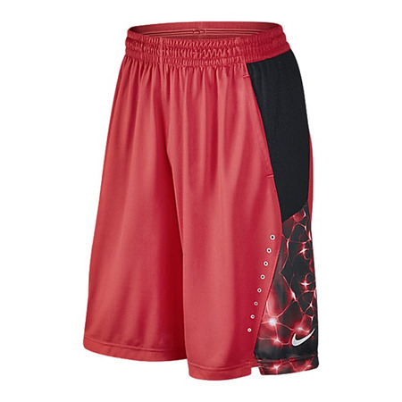 LeBron Hyper Elite Power Short (rojo/negro/plata/blanco)