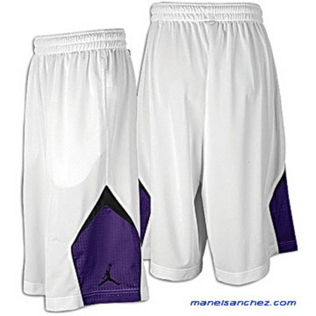 Short Jordan Arrowhead  (102/white/purple)