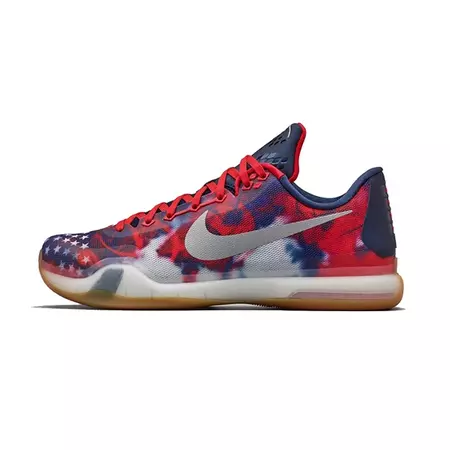 Kobe X (GS) "Independence Day" (604/azul/blanco/rojo)