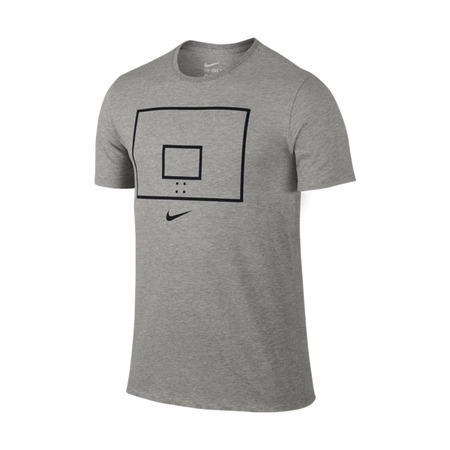 Nike Camiseta Hoop Arrow (063/gris/negro)