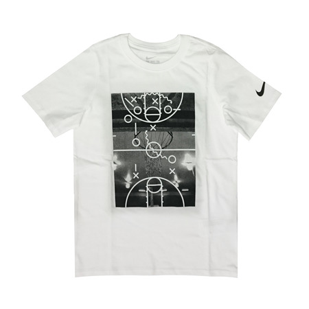 Nike Camiseta Niñ@ Dress To Play (100/blanco/negro)