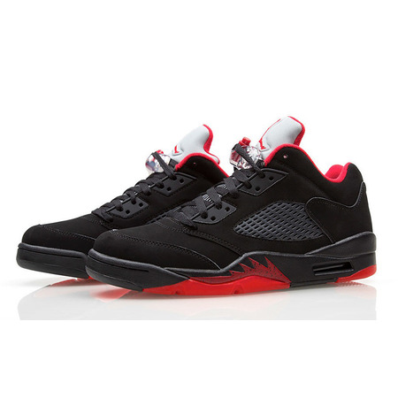 Air Jordan 5 Retro Low "Alternate `90" (001/black/gym red)