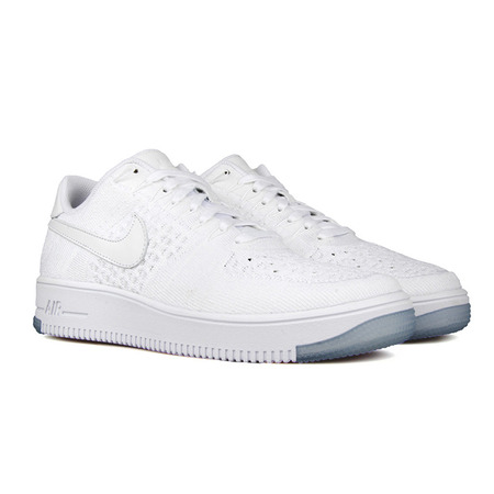 Wmns Air Force 1 Flyknit Low "White" (101)