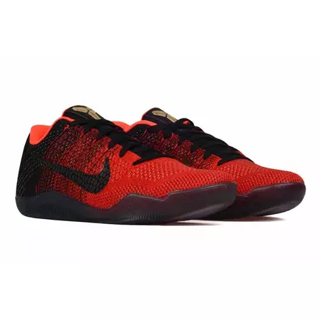 Kobe XI Elite "Achille Heel" (670/university red/black/gold)