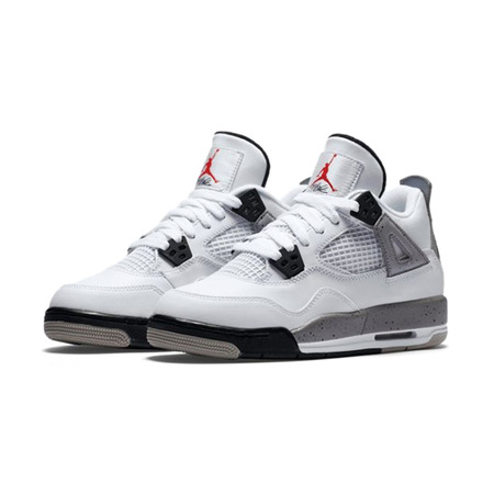 Air Jordan 4 Retro Og Bg "White Cement" (192/white/red/black)