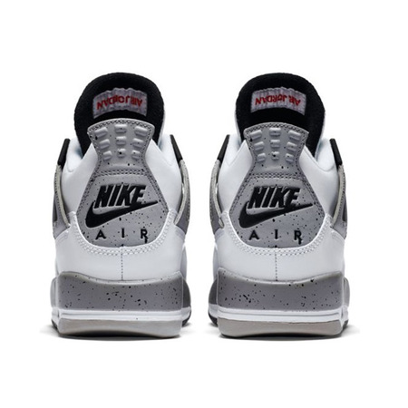 Air Jordan 4 Retro Og Bg "White Cement" (192/white/red/black)