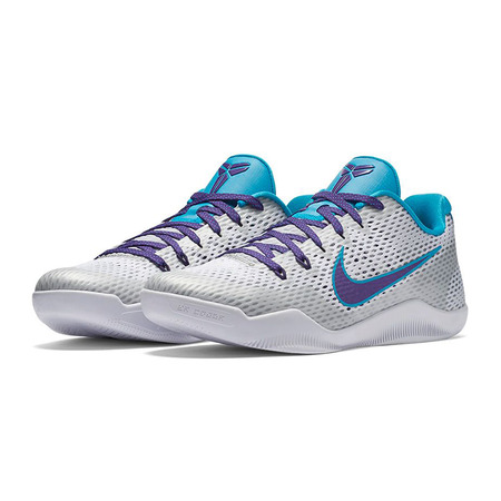 Kobe XI "Draft Day" (154/white/court purple/blue lagoon)