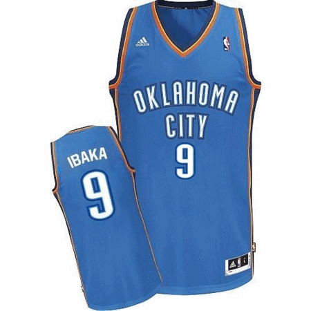 Adidas Camiseta Replica Serge Ibaka (azul)