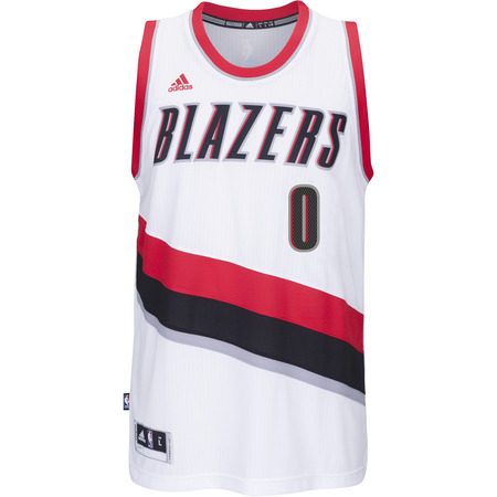 Adidas Swingman Lillard Portland Trail Blazers (White)