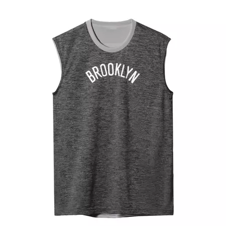 Adidas NBA Camiseta Brooklyn Nets Winter Hoops Rev (gris)