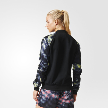 Adidas Chaqueta Mujer Tracktop Training Climalite (negra)