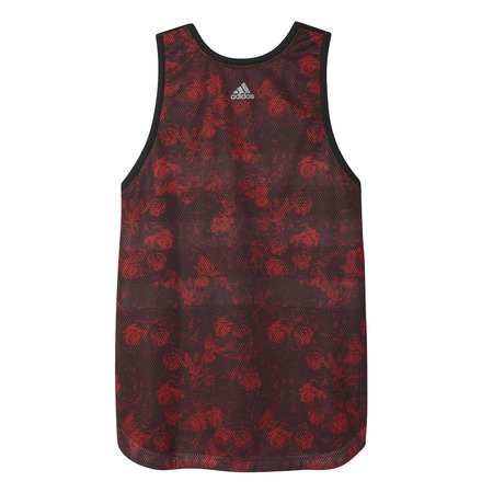 Adidas  Dame Floral Tank (red/black)