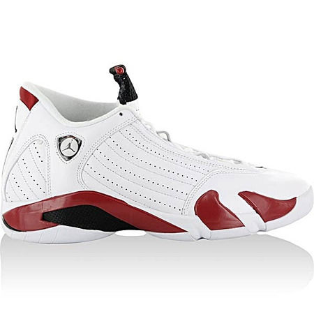 Air Jordan 14 Retro (101/branco/vermehlo/preto)