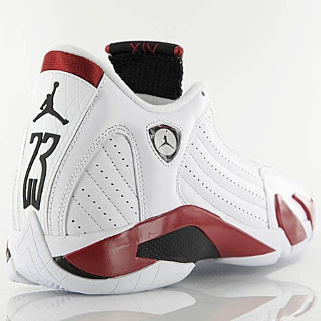 Air Jordan 14 Retro (101/branco/vermehlo/preto)