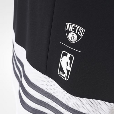 Adidas Basic Short Brooklyn Nets (negro/blanco)