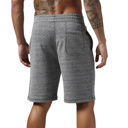 Reebok Elements Big Logo Fitness Short  (grey)