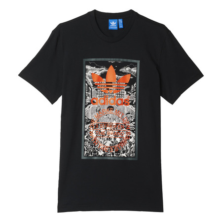 Adidas Originals Hand Drawn Basketball Tee (black)