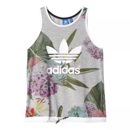 Adidas Originals Train Flor Tank (blanco/multicolor)