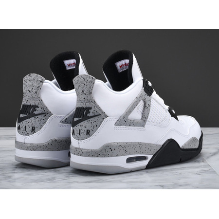 Air Jordan 4 Retro "Cement" (192/white/fire red/black)