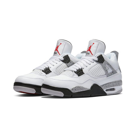 Air Jordan 4 Retro "Cement" (192/white/fire red/black)