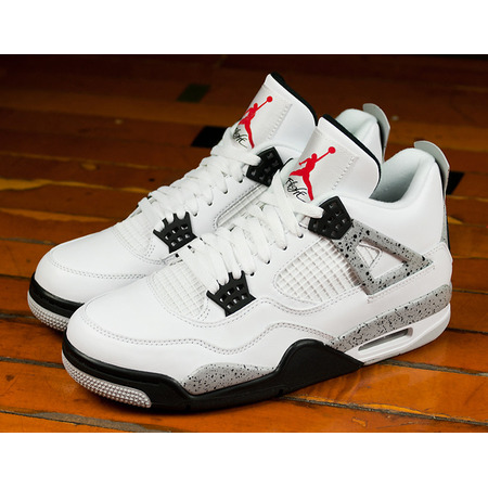 Air Jordan 4 Retro "Cement" (192/white/fire red/black)